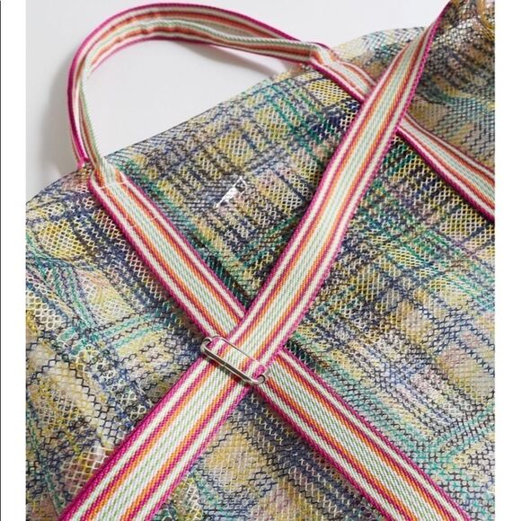 New with Tag UO Urban Outfitters Mesh Duffle Bag - Picture 3 of 4